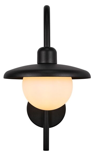 Nordlux klasszikus loft skandináv kültéri fali lámpa berlo fekete nor2418191003 IP44