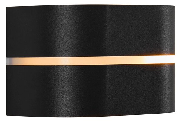 Nordlux modern kültéri fali lámpa sibelis fekete nor2418311003 IP44