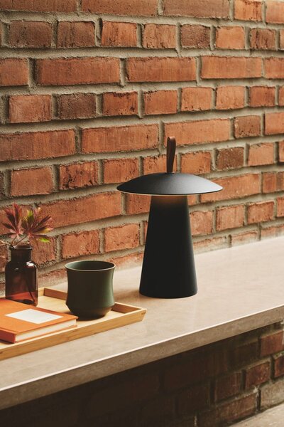 Nordlux skandináv kültéri asztali lámpa ara fekete nor2318245003 IP54