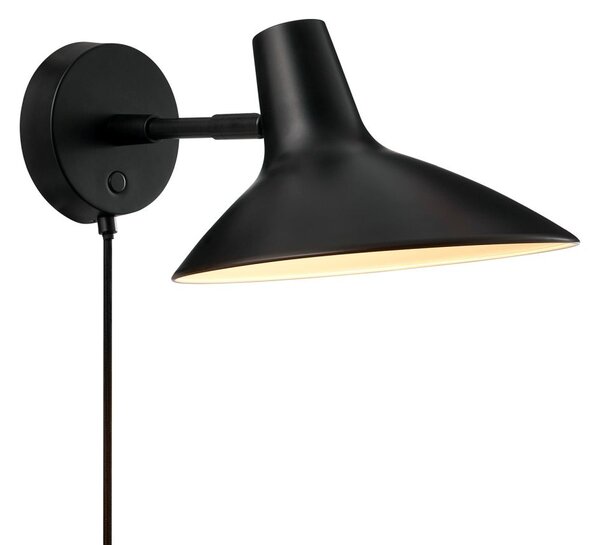 Nordlux modern skandináv fali lámpa darci fekete nor2320221003