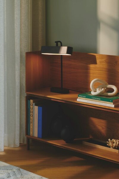 Nordlux modern skandináv asztali lámpa merlin fekete nor2412285003
