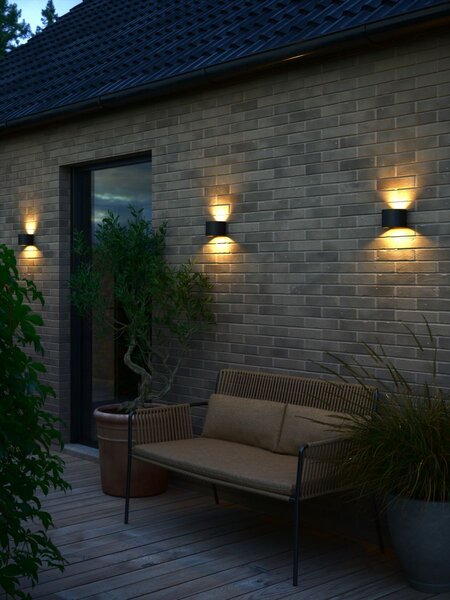 Nordlux modern kültéri fali lámpa milda fekete nor2418351003 IP44
