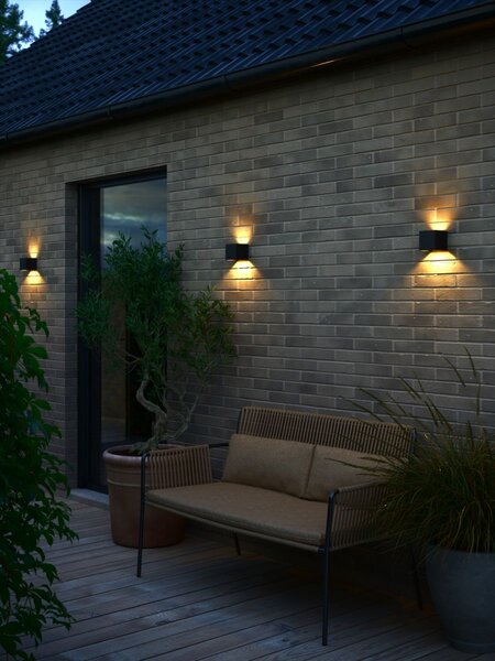 Nordlux modern kültéri fali lámpa milda fekete nor2418331003 IP44