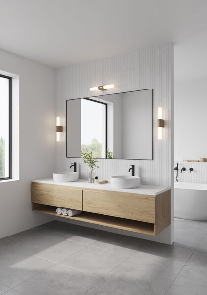 Nordlux modern fürdőszobai lámpa helva fa nor2015311004 IP44