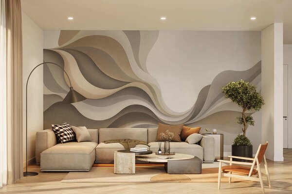 Fotótapéta Sima, elegáns hullámok, Fotótapéta absztrakt, w05245v1 : Uwalls.hu