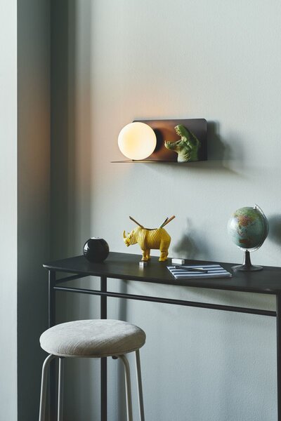 Nordlux modern fali lámpa lilibeth fehér fekete nor2312931003
