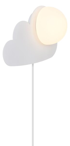 Nordlux gyermek fali lámpa skykucloud fehér nor2312971001