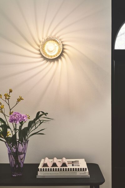 Nordlux modern fali lámpa chisell sárgaréz átlátszó nor2312111035