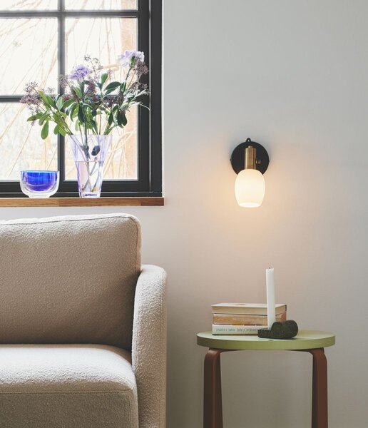 Nordlux modern fali lámpa arild fehér fekete nor2312291003