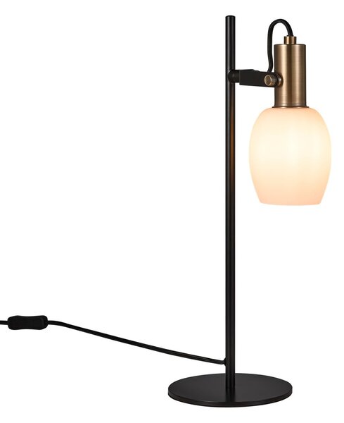 Nordlux modern asztali lámpa arild fehér fekete nor2312305003