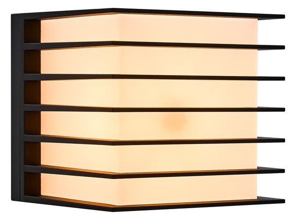Nordlux modern kültéri fali lámpa fluctus fehér fekete nor2318211003 IP44