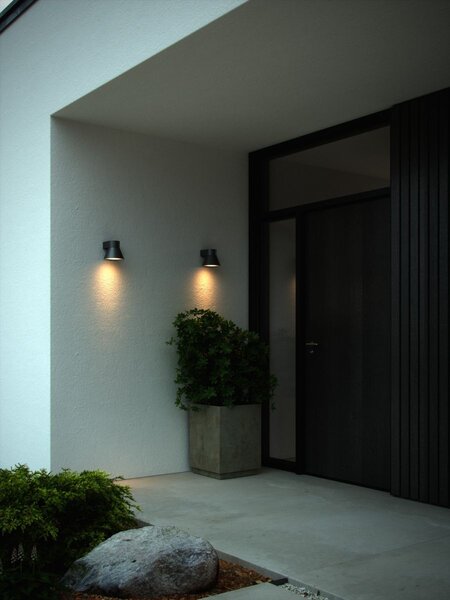 Nordlux modern kültéri fali lámpa kyklop fekete nor2318071003 IP54
