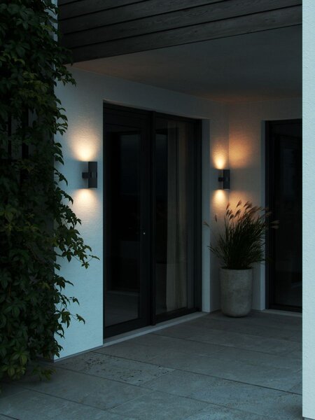 Nordlux modern kültéri fali lámpa kyklop fekete nor2318051003 IP54
