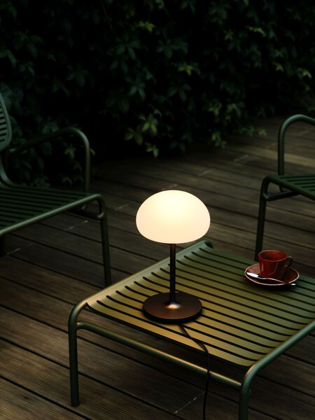 Nordlux modern kültéri asztali lámpa sponge fehér fekete nor2320715003 IP44