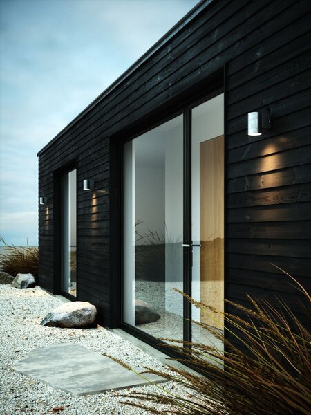 Nordlux modern kültéri fali lámpa tin ezüst nor21509931 IP54