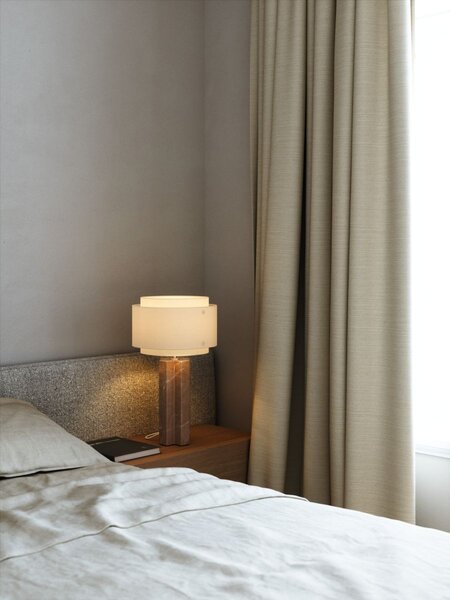 Nordlux modern asztali lámpa takai bézs fehér nor2320445018
