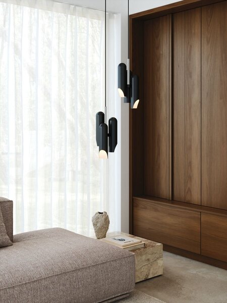 Nordlux modern függeszték rochelle fehér fekete nor2320283003