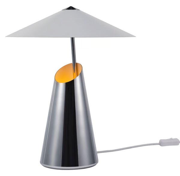 Nordlux modern asztali lámpa taido fehér króm nor2320375033