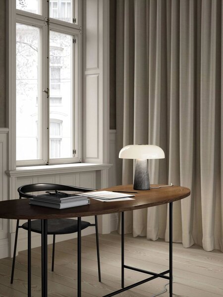 Nordlux modern skandináv asztali lámpa glossy szürke nor2020505010