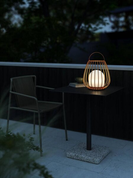 Nordlux modern skandináv kültéri asztali lámpa jim narancs nor2218105027 IP54