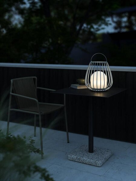 Nordlux modern skandináv kültéri asztali lámpa jim szürke nor2218105010 IP54