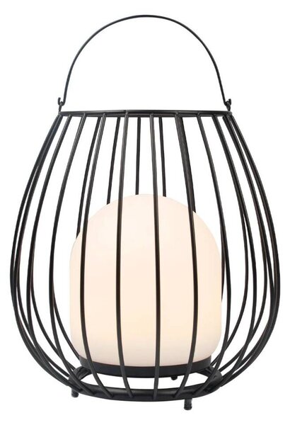 Nordlux modern skandináv kültéri asztali lámpa jim fekete nor2218105003 IP54