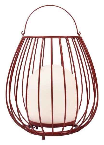 Nordlux modern skandináv kültéri asztali lámpa jim piros nor2218105002 IP54