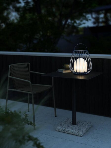 Nordlux modern skandináv kültéri asztali lámpa jim kék nor2218105006 IP54