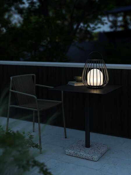 Nordlux modern skandináv kültéri asztali lámpa jim fekete nor2218105003 IP54