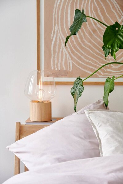 Nordlux modern skandináv asztali lámpa christina átlátszó nor48905014