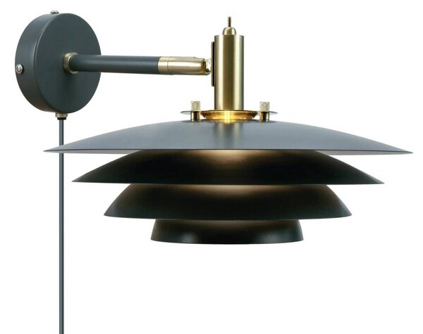 Nordlux modern skandináv fali lámpa bretagne szürke nor2213471010