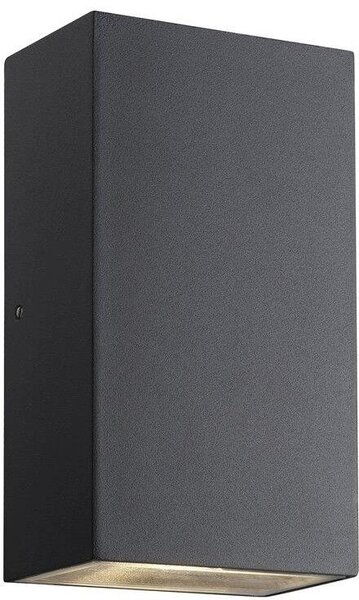 Nordlux modern kültéri fali lámpa rold kubi fekete nor84151003 IP44