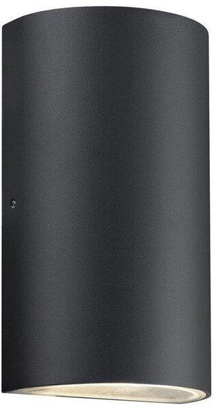 Nordlux modern kültéri fali lámpa rold round fekete nor84141003 IP44