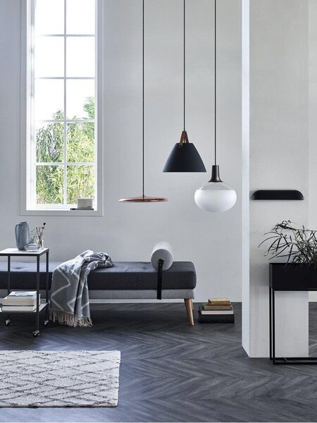 Nordlux modern kültéri fali lámpa front fehér fekete nor84091003 IP44