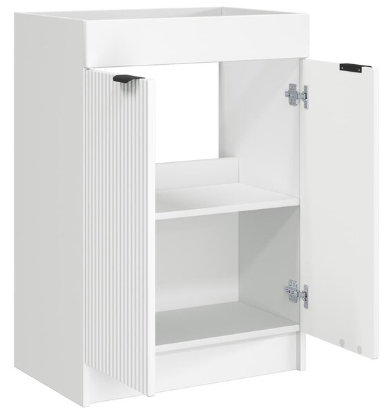 VidaXL Fürdőszobai Mosdó Alatti Szekrény Fehér 78,5 x 37,5 x 81 cm