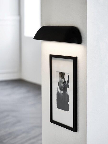 Nordlux modern kültéri fali lámpa front fehér fekete nor84091003 IP44