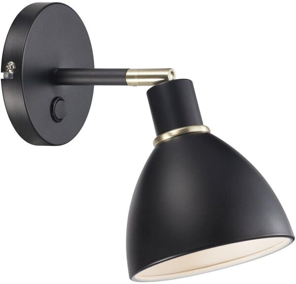 Nordlux modern fali lámpa ray fekete nor63191003