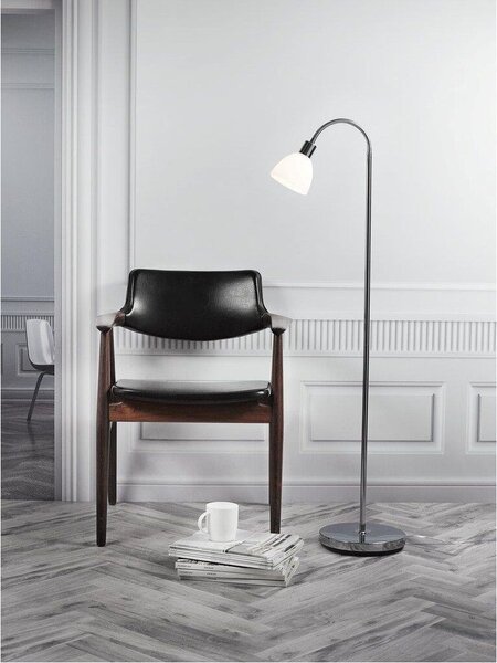 Nordlux modern állólámpa ray fehér króm nor63214033