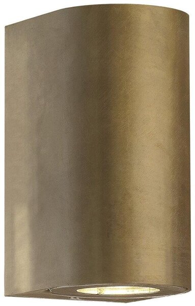 Nordlux modern kültéri fali lámpa canto sárgaréz nor49721035 IP44