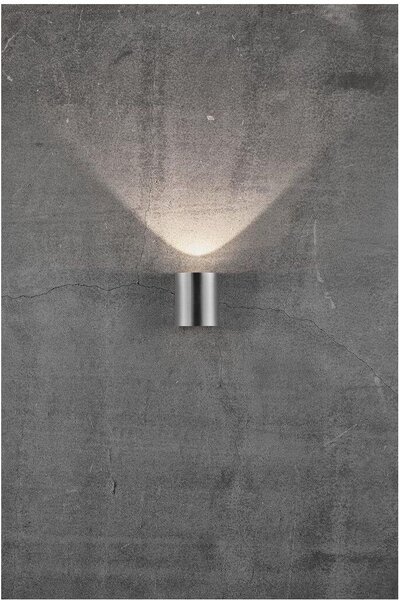 Nordlux modern kültéri fali lámpa canto rozsdamentes acél nor49701034 IP44