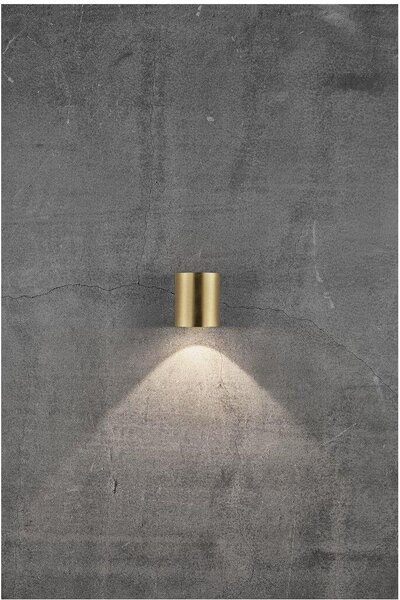 Nordlux modern kültéri fali lámpa canto sárgaréz nor49701035 IP44