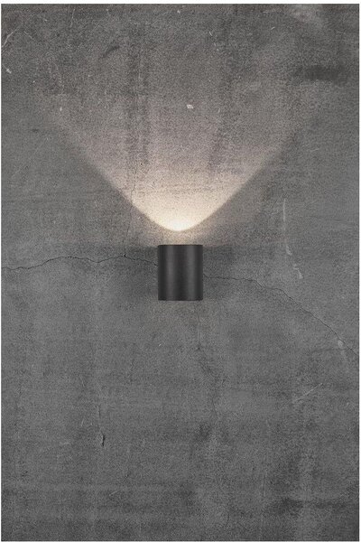Nordlux modern kültéri fali lámpa canto fekete nor49701003 IP44