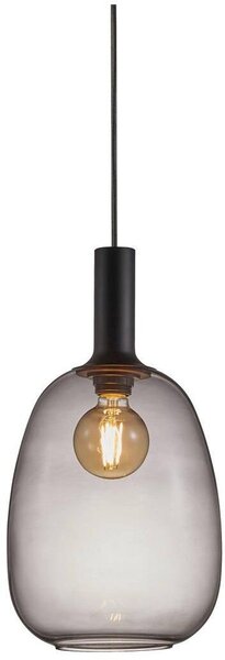 Nordlux modern függeszték alton 23 fekete füstös nor47303047