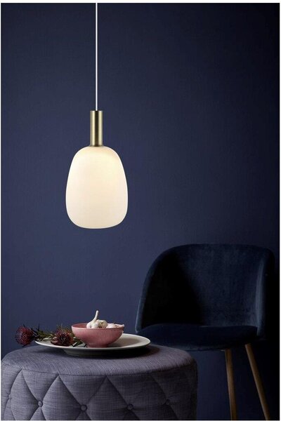Nordlux modern függeszték alton 23 fehér fekete sárgaréz nor47303001