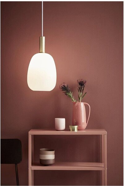 Nordlux modern függeszték alton 23 fehér fekete sárgaréz nor47303001