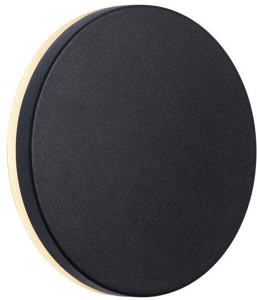 Nordlux modern kültéri fali lámpa artego round fehér fekete nor46941003 IP54