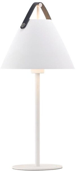 Nordlux modern asztali lámpa strap fehér nor46205001