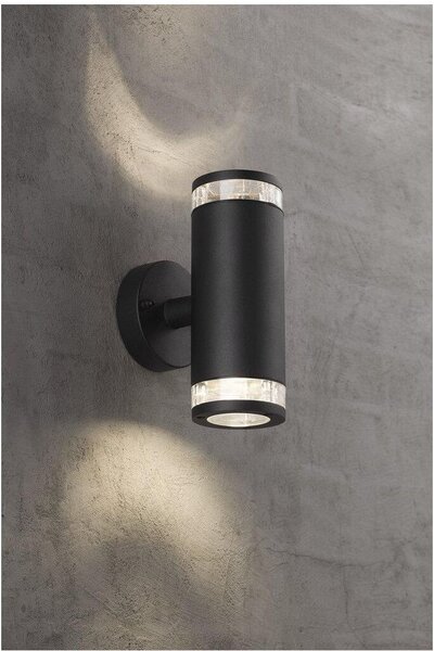 Nordlux modern kültéri fali lámpa birk  fekete nor45501003 IP44