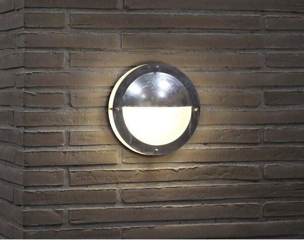 Nordlux vintage kültéri fali lámpa malte szatén cink nor21841031 IP54