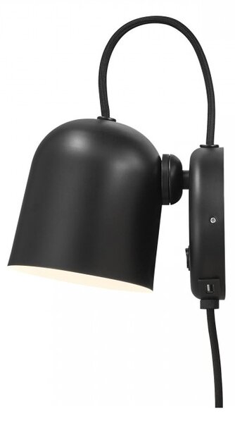 Nordlux modern fali lámpa angle fekete nor2120601003